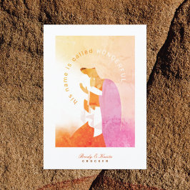 Tarjeta Festiva Mary y Baby Jesus Navidades