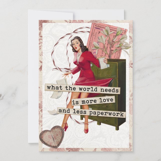 Tarjeta Festiva Más amor (Anverso)