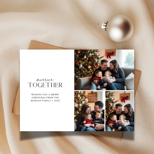 Tarjeta Festiva Más atractiva junto con la foto familiar con los N (Subido por el creador)