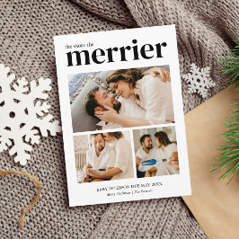 Tarjeta Festiva Más embarazos en los Navidades modernos más bellos