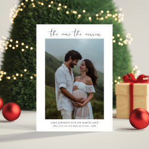 Tarjeta Festiva Más minimalistas son los Navidades más justos