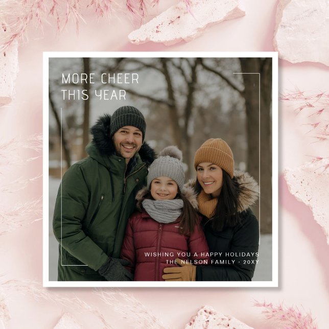 Tarjeta Festiva Más viveza este año a los Navidades familiares mod (Subido por el creador)