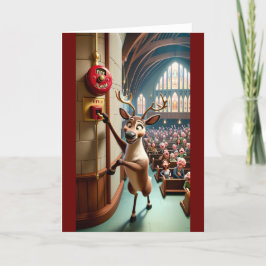 Tarjeta Festiva Masa en la lista traviesa de Santa