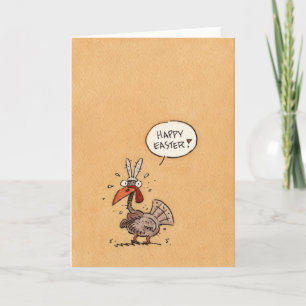 Tarjeta Festiva Mascarada de Pascua