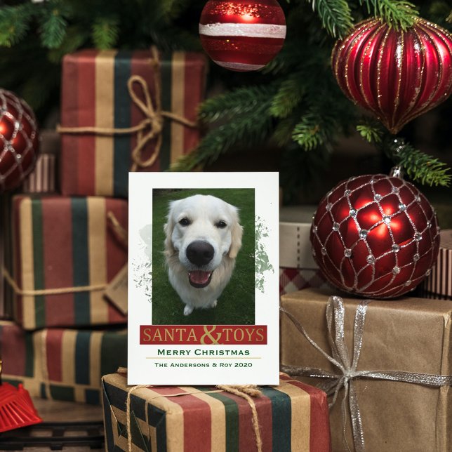 Tarjeta Festiva Mascota de navidades Foto (Subido por el creador)