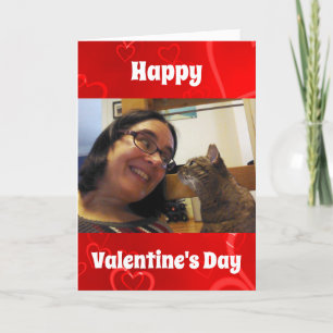 Tarjeta Festiva Mascota de papá, perro día de San Valentín, foto d