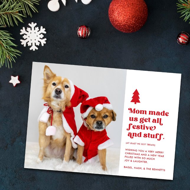 Tarjeta Festiva Mascotas plural divertidos y festivos Navidades de (Subido por el creador)