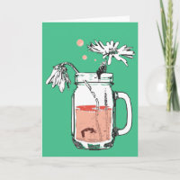 mason jar daisy ahogwns