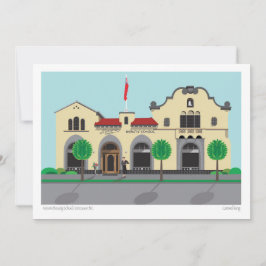 Tarjeta Festiva Maxine Beauty School - Vancouver BC