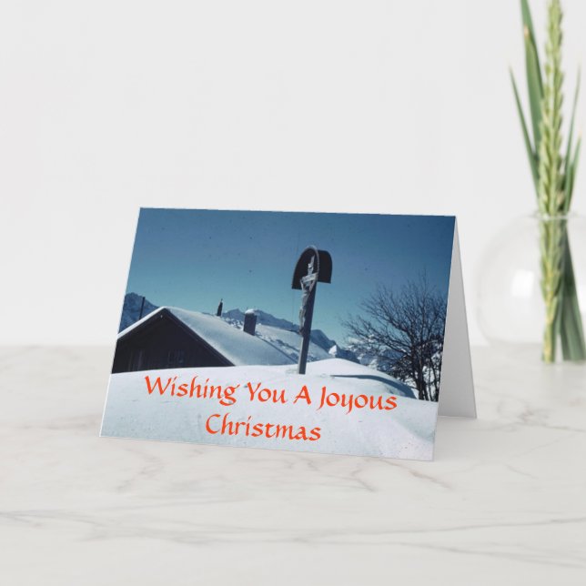 Tarjeta Festiva Mayo estas vacaciones le traen bendiciones y… (Anverso)