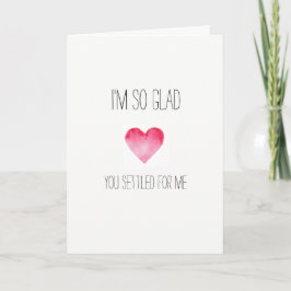 Tarjeta Festiva Me alegro de que te hayas instalado en la graciosa