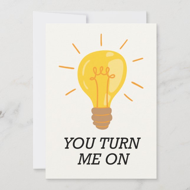 TARJETA FESTIVA ME CONVIERTE EN UN DÍA DE SAN VALENTÍN DIVERTIDO Y (Anverso)