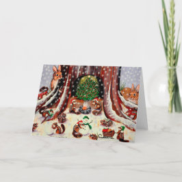 Tarjeta Festiva Me Deseo Que Fuéramos Invitados