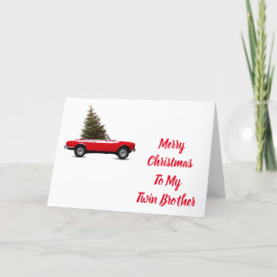 TARJETA FESTIVA ME ENCANTA MI "HERMANO DEL GRUPO" A LOS NAVIDADES