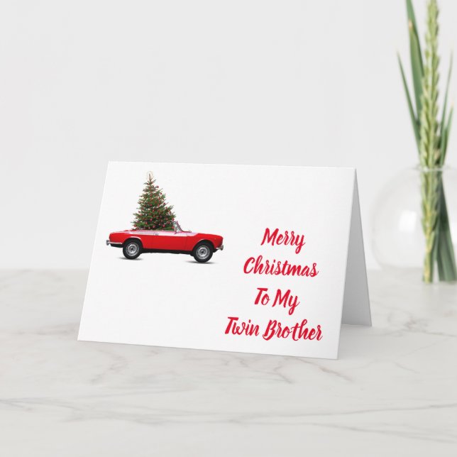 TARJETA FESTIVA ME ENCANTA MI "HERMANO DEL GRUPO" A LOS NAVIDADES (Anverso)