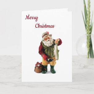 TARJETA FESTIVA **ME ENCANTA MI PESCADOR FAVORITO** EN NAVIDADES