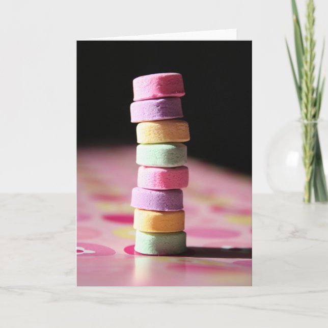 Tarjeta Festiva ¡Me golpeas! (Anverso)