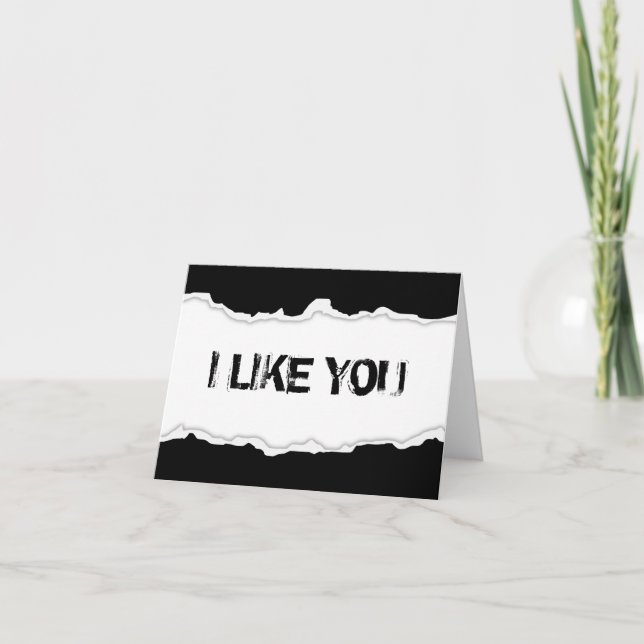 Tarjeta Festiva me gusta el rasguño de página (Anverso)