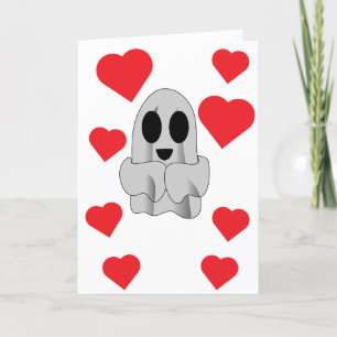 Tarjeta Festiva ¡Me gusta mucho BOO! Valentin