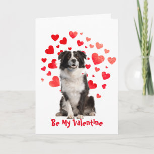 Tarjeta Festiva Me Gusta Que Te Ama La Frontera Perro San Valentín