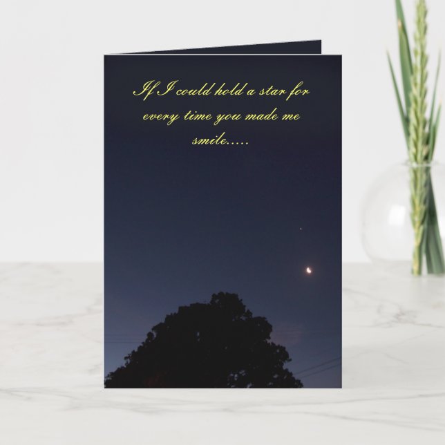 Tarjeta Festiva Me haces sonreír (Anverso)