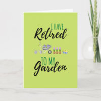 Me He Retirado A Mi Gracioso Retiree De Jardín