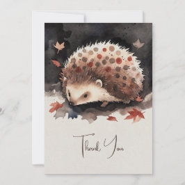 Tarjeta Festiva Mein kleiner Igel-Freund „Zwergerl“ eigener Text 