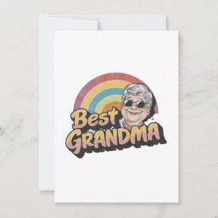 Tarjeta Festiva mejor abuela