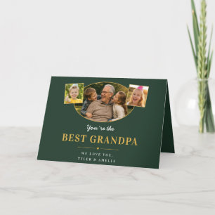 Tarjeta Festiva Mejor Abuelo Saludo de Abuelo 3 Foto