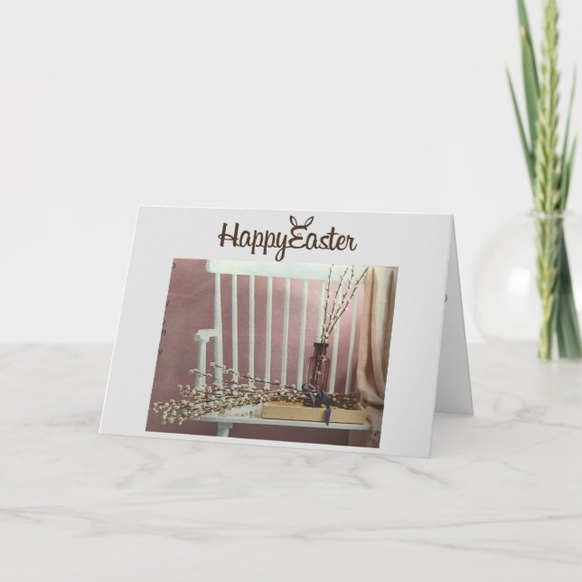 TARJETA FESTIVA **MEJOR AMIGO DE LA HISTORIA** EN "EASTER" (Anverso)