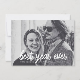 Tarjeta Festiva Mejor Año de la Historia