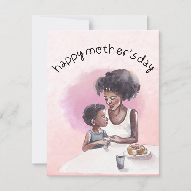 Tarjeta Festiva Mejor mamá de todas  (Anverso)