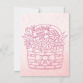 Tarjeta Festiva Mejor mamá del mundo 