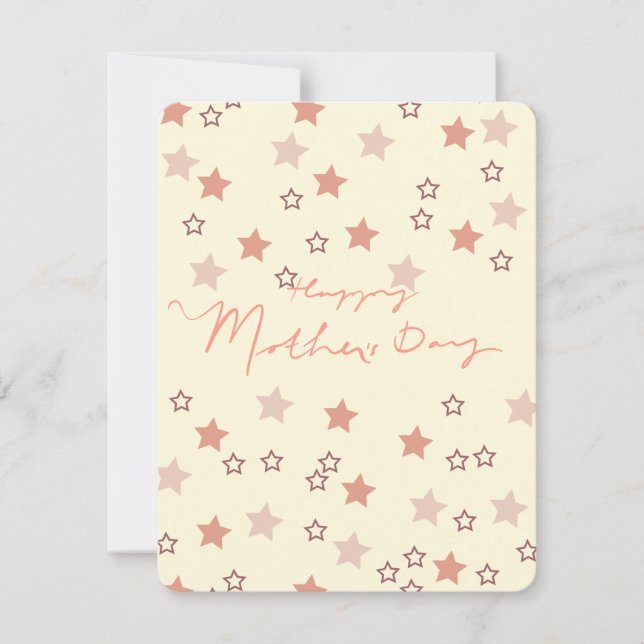 Tarjeta Festiva Mejor mamá del mundo  (Anverso)