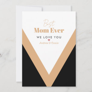 Tarjeta Festiva Mejor mamá del mundo