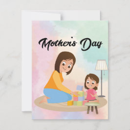 Tarjeta Festiva Mejor mamá del mundo 