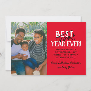 Tarjeta Festiva Mejor (NO) Año Okaista Fotografía de Vacaciones 20