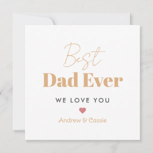 Tarjeta Festiva Mejor papá del mundo