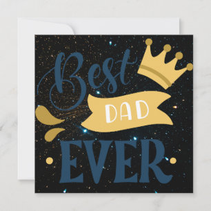 Tarjeta Festiva Mejor Papá del Mundo