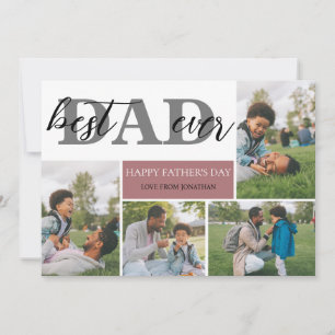 Tarjeta Festiva Mejor Papá Nunca Padre Día Padre 4 foto