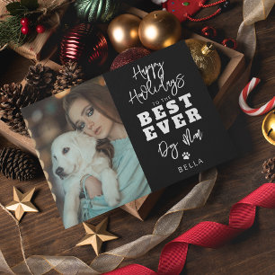 Tarjeta Festiva Mejor Perro de la Historia   Foto