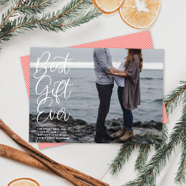 Tarjeta Festiva Mejor regalo para el bebé durante el embarazo Foto