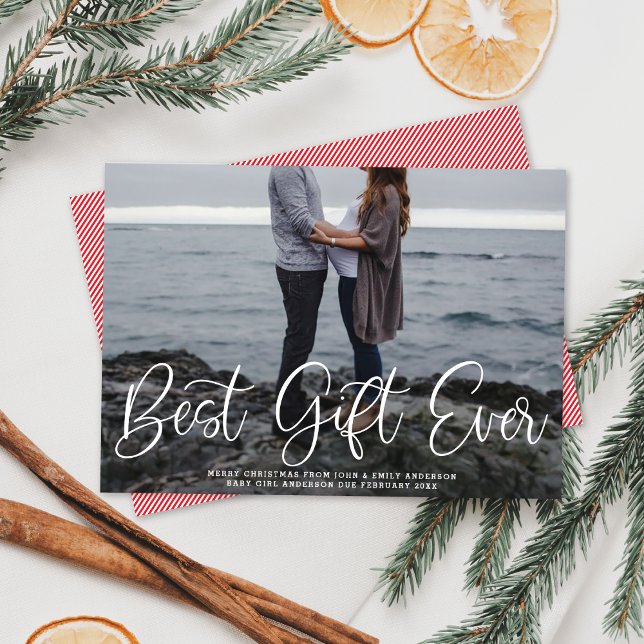 Tarjeta Festiva Mejor regalo para el bebé durante el embarazo Foto (Subido por el creador)