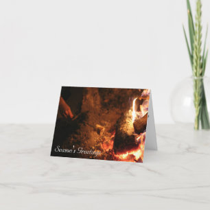 Tarjeta Festiva Melcochas en los saludos de la estación del fuego
