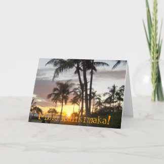 Tarjeta Festiva ¡Mele Kalikimaka!