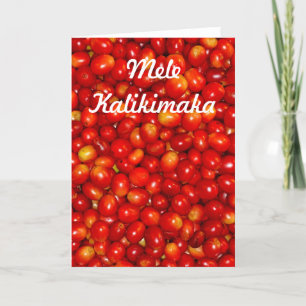 Tarjeta Festiva Mele Kalikimaka