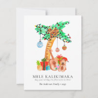 Mele Kalikimaka Navidades de la guitarra hawaiana