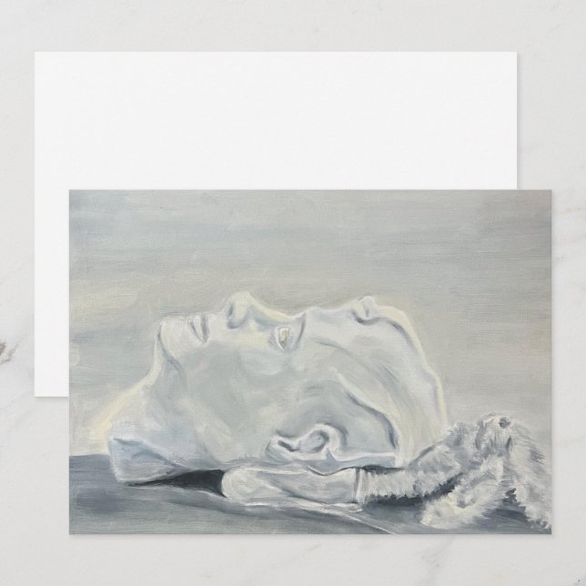 Tarjeta Festiva Memento Mori (Anverso / Reverso)