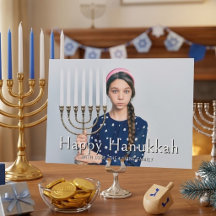 Menorá Familiar de Hanukkah Celebración de Fiesta