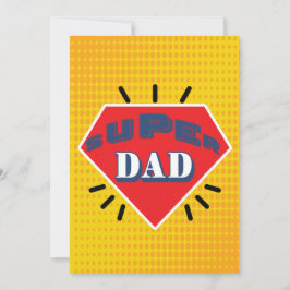 Tarjeta Festiva Mensaje de Personalizado del Día del Padre